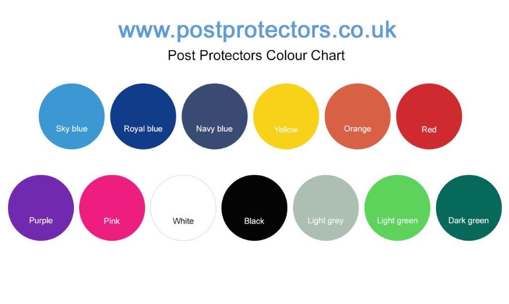 Post Protector Colours The Internet Shop Ltd