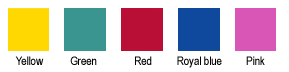Safety mat colours